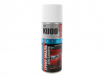 Краска для бампера серая "KUDO" (520мл)