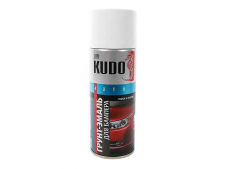 Краска для бампера серая "KUDO" (520мл)