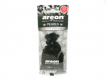 Ароматизатор подвесной мешочек "Areon" PEARLS Black Crystal (Черный лед)