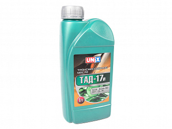 Масло трансмиссионное ТМ-5-18 (ТАД-17)  (1л) "UNIX"
