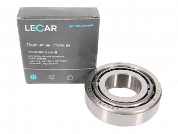Подшипник ступицы 2101 (7805) большой "LECAR" (фирм. упак.)