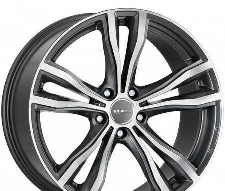 Диск колеса литой Mak X-Mode Gunmetal Mirror Face 10,5*21/5*112 d66,6 ЕТ43 (Rear)