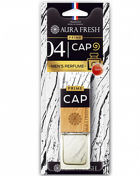 Ароматизатор подвесной с деревянной крышкой "AURA FRESH PRIME CAP № 4" (HUGO BOSS-HUGO)