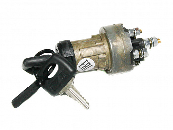 Замок зажигания к а/м УАЗ,3307.ПАЗ  (5-ти конт.) метал.  Автоарматура (г.С.Петербург)