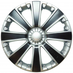 Колпаки декоративные 14" (к-т 4шт) "RS-T" микс черный