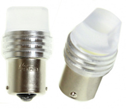 Лампа светодиод S25 (12-21) P21W 12V белая (9SMD диодов) "YADA"