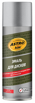 Краска для дисков стальная "Астрохим" (520мл)