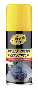 Лак для клемм аккумулятора (140 мл) "Aстрохим" аэрозоль