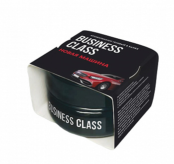 Ароматизатор банка гелевый "Business Class" Новая машина