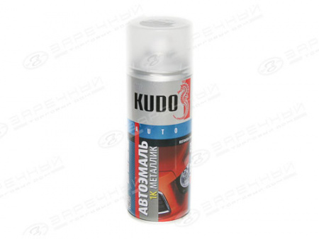 Краска аэрозольная 690 снежная королева металлик "KUDO" (520 мл)