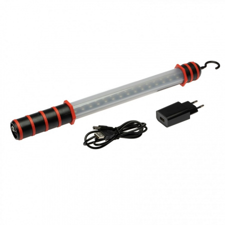 Фонарь ручной светодиодный Penlight , 400 lm, 2 200 mAh, крюк, "LECAR"