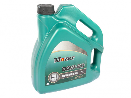 Масло трансмиссионное MOZER 80W90 GL-4 минер. 4л