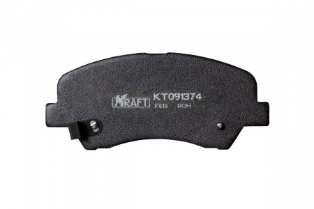 Колодки тормозные передние  Hyundai Solaris (10-), Rio (11-) "KRAFT"