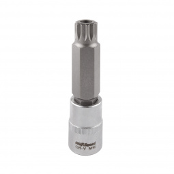 Головка  1/2" с длинной вставкой SPLINE M16 L100 с отверстием "AV Steel"