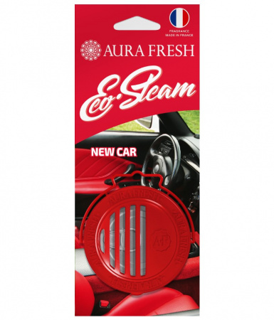 Ароматизатор на панель приборов "AURA FRESH ECO STEAM New Car" (Новая Машина)