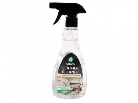 Очиститель кожи (600 мл) "GRASS" "Leather Cleaner"  триггер для натуральной и иск.